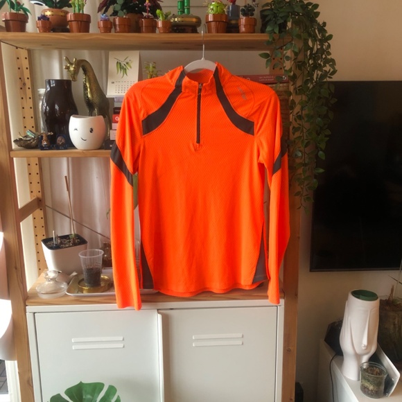 Saucony Vizipro Long Sleeve 1/4 Zip Running/Jogging Shirt Women’s M - Picture 7 of 7